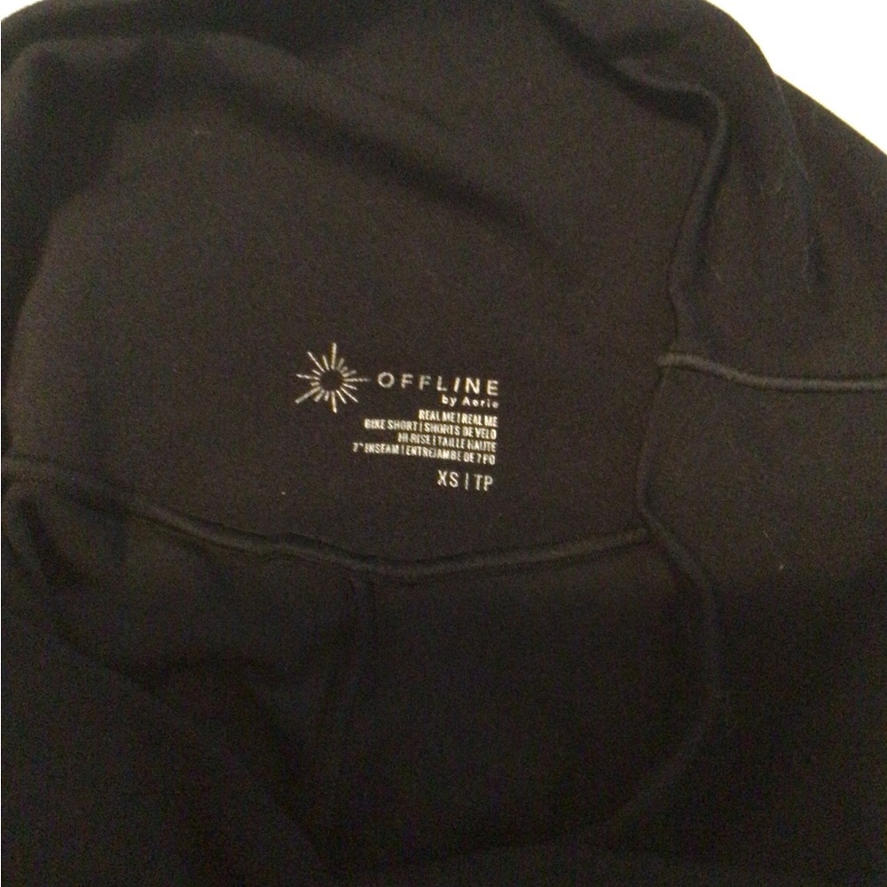 Offline by Aerie Black biker shorts